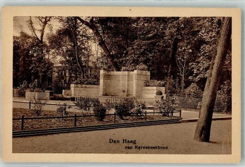 Den Haag Denkmal van Karnebeekbrou