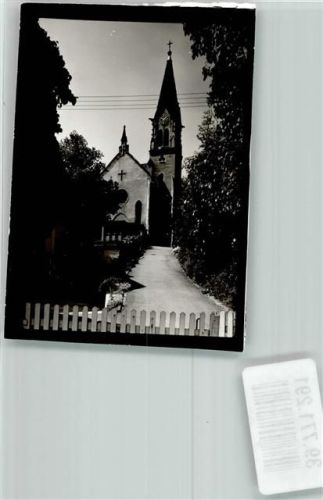Meßkirch Kirche Ort handschriftlich Foto Original aus Archiv eines Ansichtskartenverlags