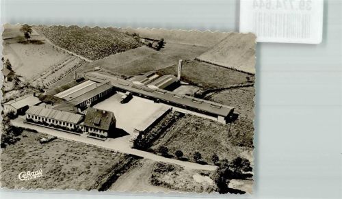 Hüinghausen Foto Original aus Archiv eines Ansichtskartenverlags Fliegeraufnahme LKW Ort handschriftlich