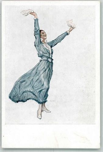 Frau In der Heimat in der Heimat Kriegskarte Nr.24