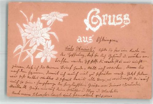 1900 Edelweiß Litho