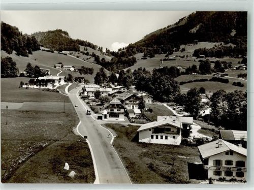 83471 W8240 Oberau b Berchtesgaden Foto AK