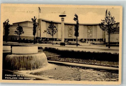 Brüssel 1935 Ausstellung 1935 Pavillon Frankreich