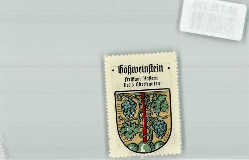 Gößweinstein Freistaat Bayern Kreis Oberfranken