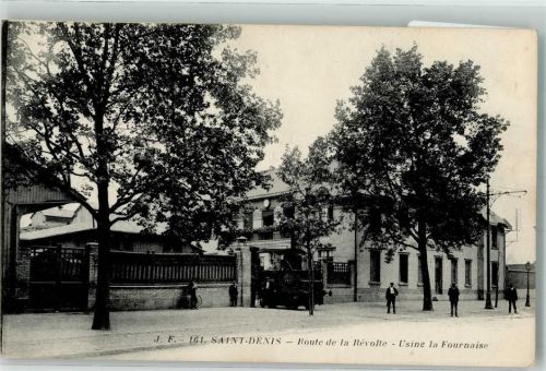 Saint-Denis Fabrik Route de la Révolte