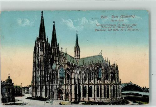 Köln Stadt Dom Hauptbahnhof KSM Nr.796