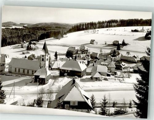 Altglashütten Kirche Winter