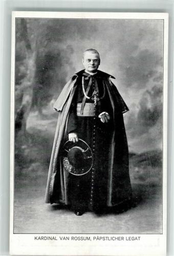 Kardinal van Rossum XXIII Eucharistischer Welt Kongress