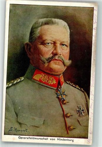 1915 sign. Hornert S. Uniform Orden Feldpost