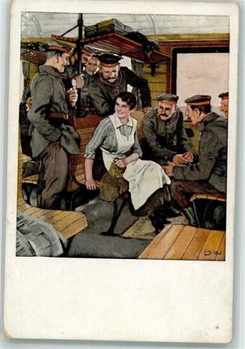 Frau Soldaten Urlaubsfahrt Verlag Langen Nr.13