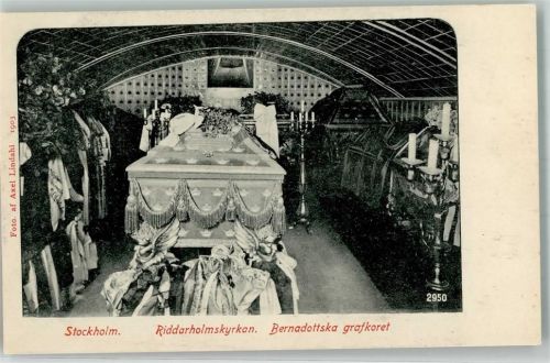 Stockholm 1905 Riddarholmskyrkan Adel