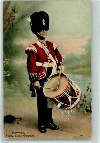 1908 Drummer Royal Scots Fusiliers