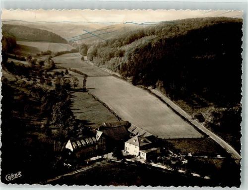 Dringenberg Foto Original aus Archiv eines Ansichtskartenverlags Fliegeraufnahme Striche auf der Bildseite Ort handschriftlich
