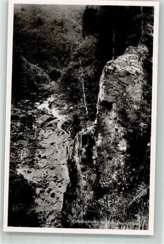 Wutach Wutachschlucht Partie beim Räuberschlössle