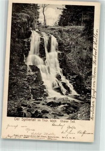 Tambach-Dietharz 1912 Splitterfall