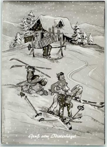 Ski Frauen Idiotenhügel
