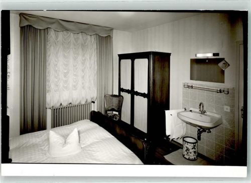 Nonnweiler Gästezimmer im Kurhaus Saarland Foto Original aus Archiv eines Ansichtskartenverlags Ort handschriftlich
