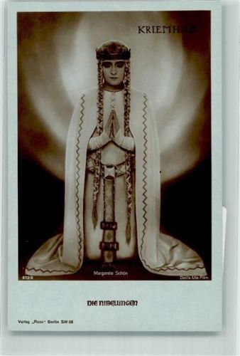 Margarethe Schön als Kriemhild Verlag Ross Nr.672-6