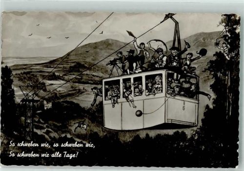 Freiburg Schwebebahn a.d. Schauinsland