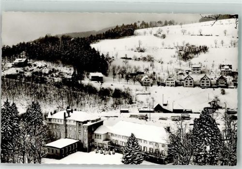 72250 W7605 Bad Freyersbach , Renchtal Winter mit dem Kurhaus