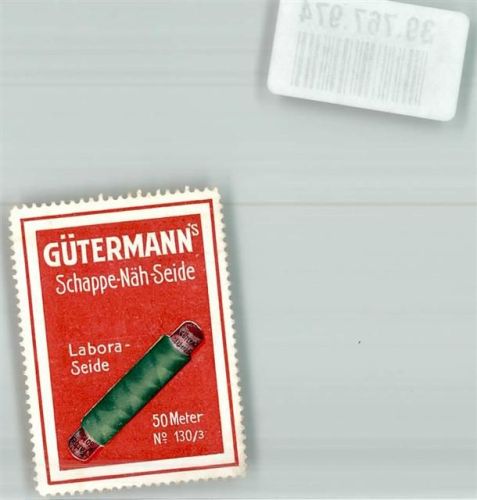 Gutach Gütermann`s Schappe-Näh-Seide Labora-Seide 50 Meter No. 130/3