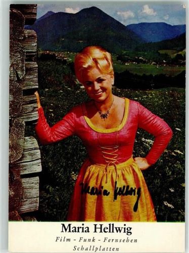 Reit im Winkl Maria Hellwig mit Autogramm Fotograf Hans Grimm