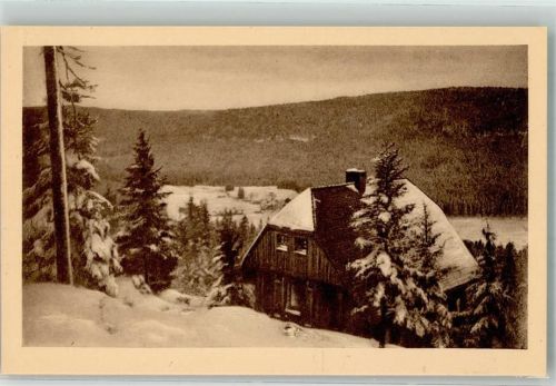 Sand Naturfreundehaus Badener Höhe Winter