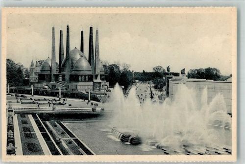 Brüssel 1935 Ausstellung Palais de la Vie Catholique Kirche