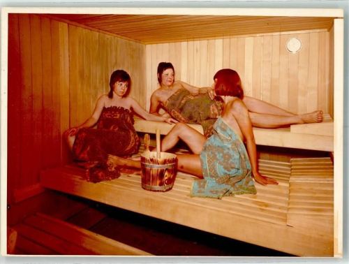 Frönsberg Foto Original aus Archiv eines Ansichtskartenverlags Sauna Ort handschriftlich