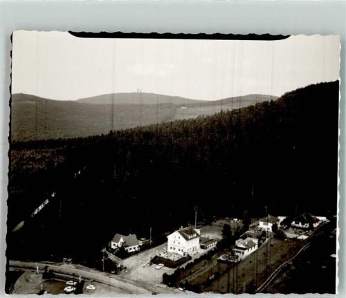 Glashütten Fliegeraufnahme Ort handschrfitlich Foto Original aus Archiv eines Ansichtskartenverlags