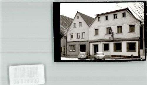 Weismain Gasthaus Zur Krone VW Käfer Original aus Archiv eines Ansichtskartenverlags Ort handschriftlich