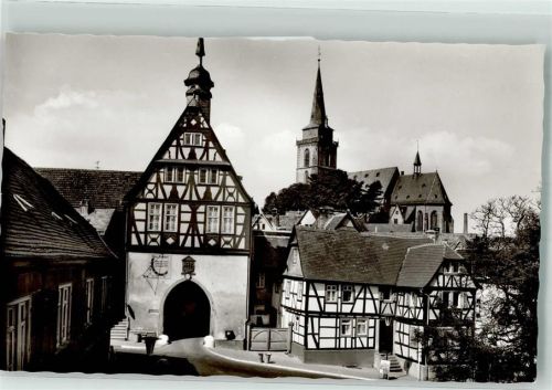 Oberursel Rathaus Kath. Kirche