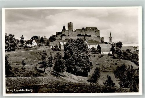 Leuchtenberg Burg der Landgrafen von Leuchtenberg mit der Kirche St. Margareta