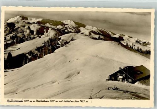 Balderschwang Höllritzer Alm mit Höllritzereck und Bleicherhorn
