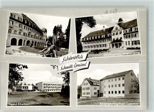 Schwäbisch Gmünd Pension Erholungsheim Jugend-Bibelhaus Kindererholungsheim Lindenfirst Schönblick