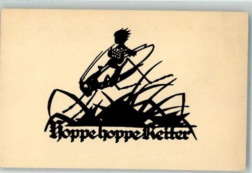 1933 Kind Insekt Hoppehoppe Reiter