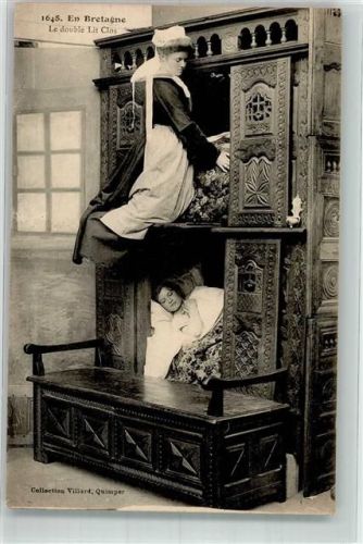 Bretagne Das Doppelbett Frauen