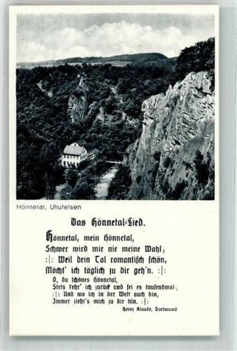 Hemer Uhufelsen Hönnetal