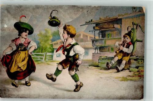 Bayr. Trachten Kinder Verlag Zieher, Ottmar Serie No 800