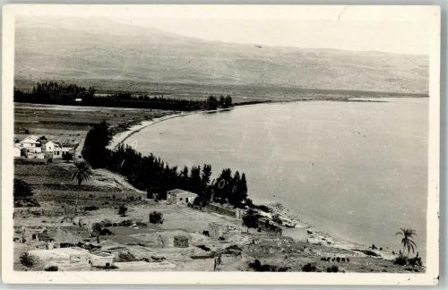 Tiberias Ort handschriftlich See Genezareth