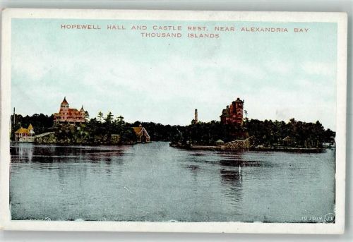 Kingston Hopewell Hall Burg Castle Rest Alexandria Bay Thousenden Islands