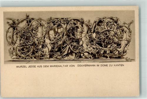 Xanten Wurzel Jesse a.d. Marienaltar v. Douvermann im Dom