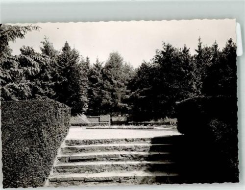Troisdorf Foto Original aus Archiv eines Ansichtskartenverlags Waldfriedhof Ort handschriftlich