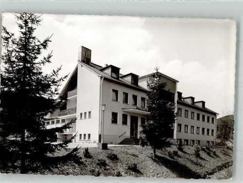 Garbeck Pension Schwesternheim Krankenhaus Ort handschriftlich Foto Original aus Archiv eines Ansichtskartenverlags