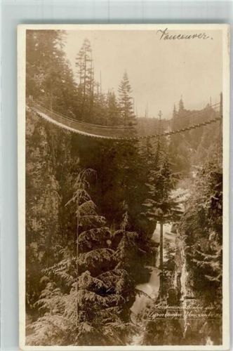 Vancouver Lynn Canyon Park Suspension Bridge