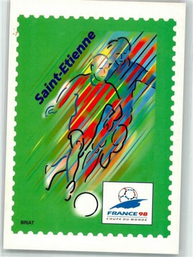 Coupe du Monde France 1998 Sondermarke Sonderstempel