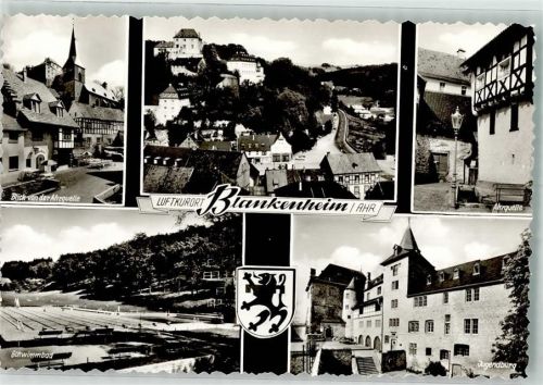 Blankenheim Burg Blankenheim Jugendburg Ahrquelle Schwimmbad