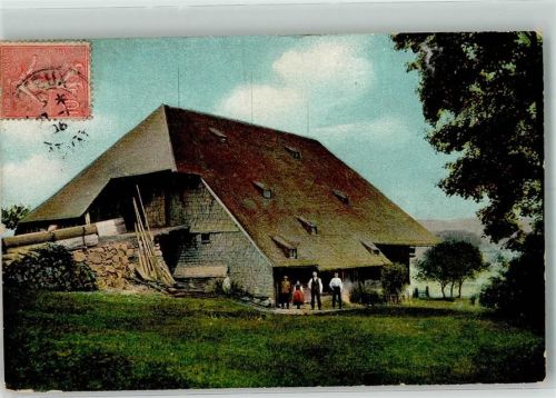 Hinterzarten 1900 Bauernhaus im Löffelthal erbaut anno 1640