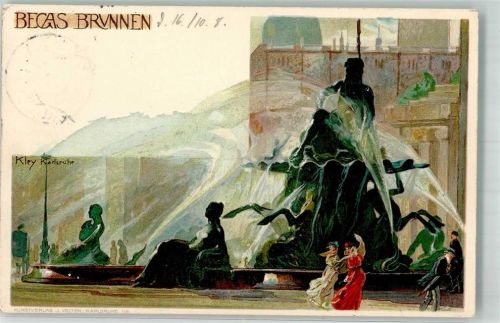 1908 Becas Brunnen Frauen Verlag Velten Nr.153