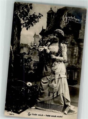 1906 Photochemie Serie 4034-3 Er liebt mich- liebt mich nicht